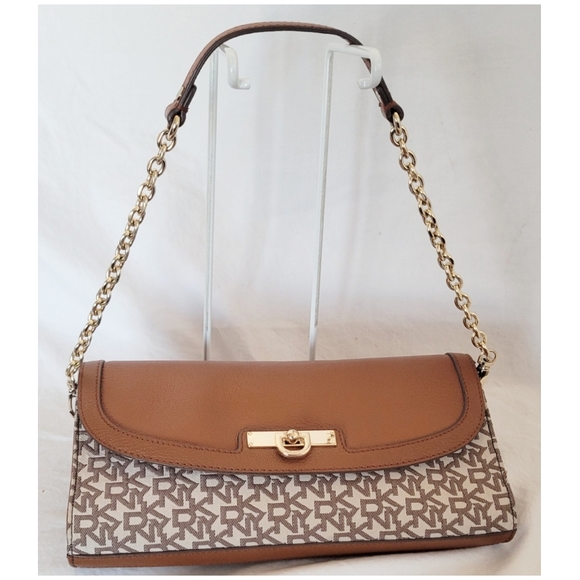 DKNY Brown Gold Purse - Picture 5 of 12